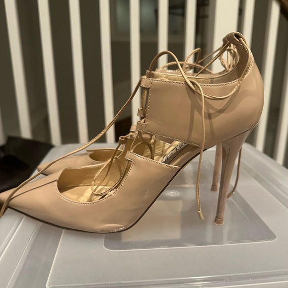 Jimmy choo lace up pointed toe pump - Picture 2 of 4